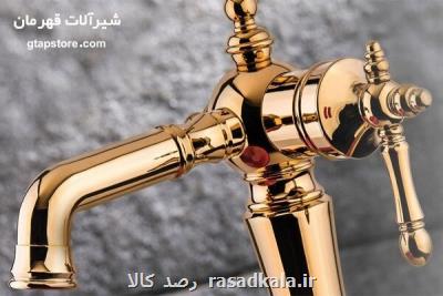 تاثیر شیرآلات طلایی، توکار و چشمی در نمای دکوراسیون محیط