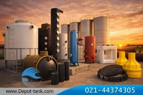 تامین مخازن، تجهیزات فاضلاب و سیستم های انتقال سیالات با گروه صنعتی دپوت تانک