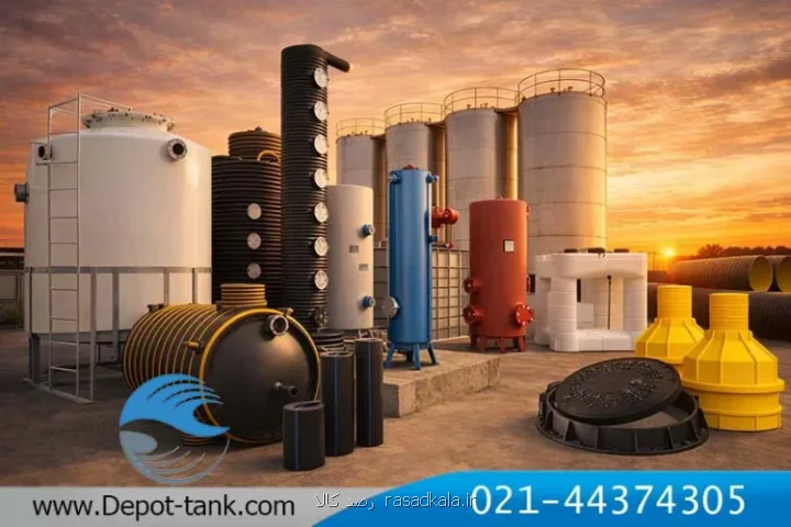 تامین مخازن، تجهیزات فاضلاب و سیستم های انتقال سیالات با گروه صنعتی دپوت تانک