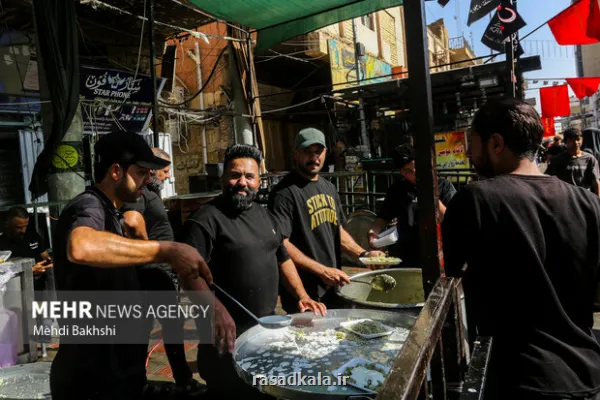 ادامه خدمت رسانی موکب سازمان رفاه شهرداری تهران در زرباطیه