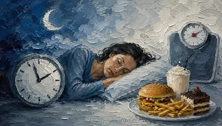 دیر نخوابید، چاق می شوید!