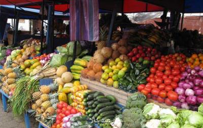 افت قیمت ها در بازار سبزی و صیفی ثبات نرخ میوه